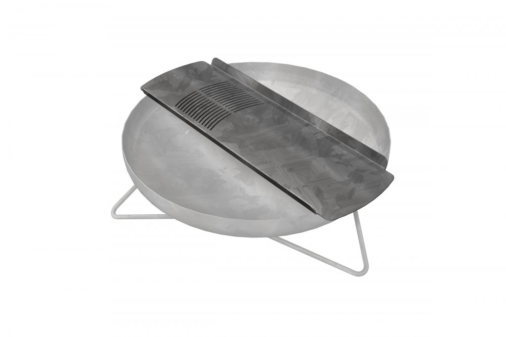 Grilovací plát na přenosné ohniště Ø 90 cm