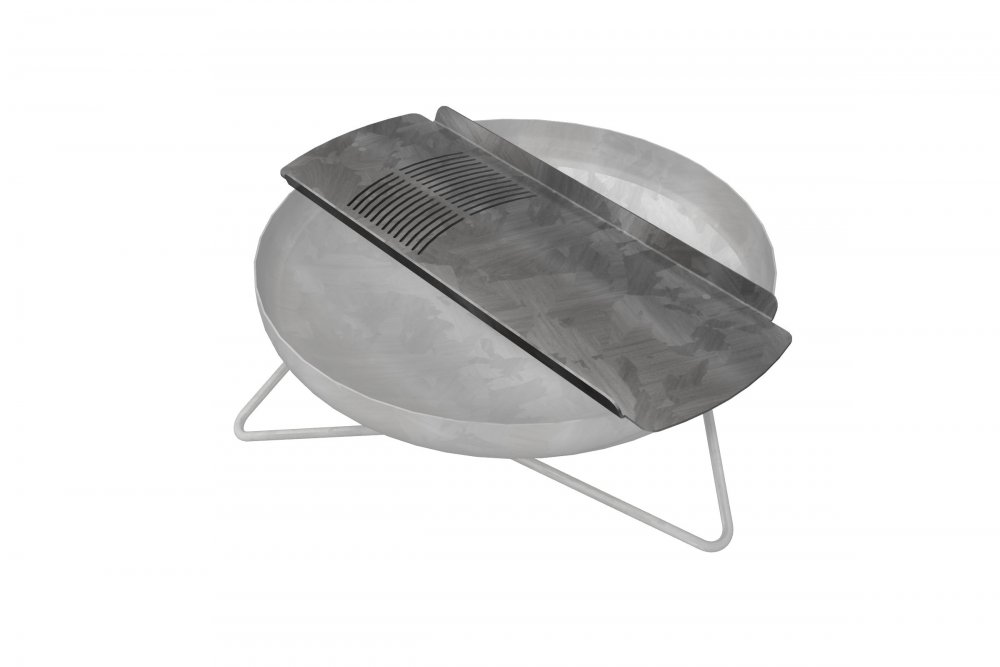 Grilovací plát na přenosné ohniště Ø 80 cm