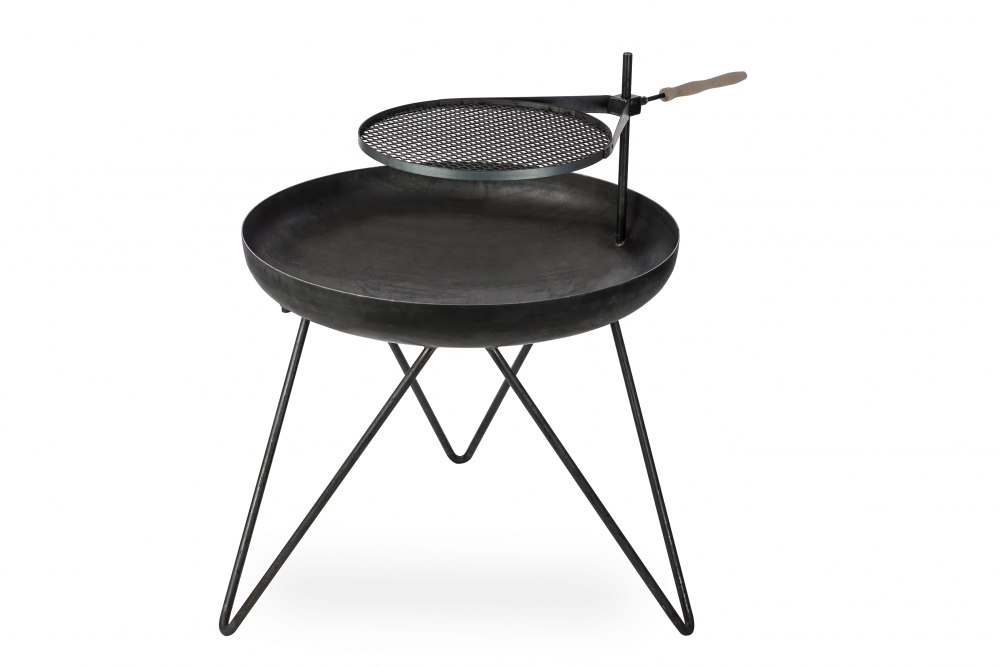 Zahradní gril s příslušenstvím Ø 80 cm