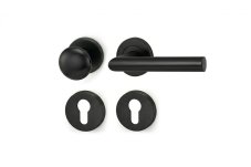 Kovanie METAL TUBE kľučka + guľa – čierne