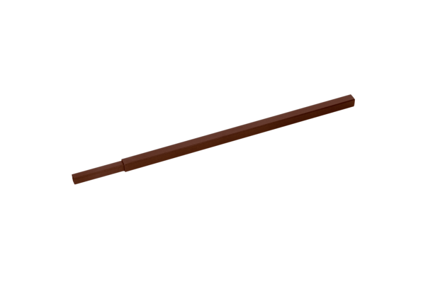 Prodlužovací díl stojky - rezavohnědý