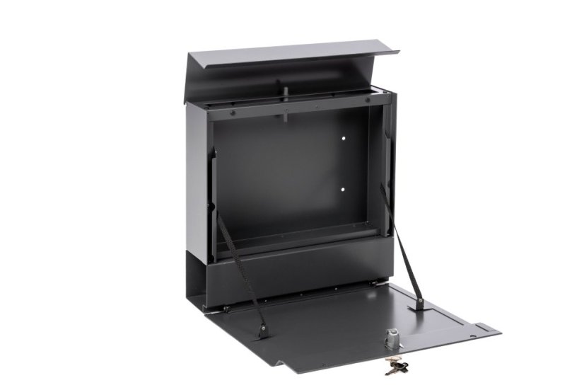 Poštovní schránka RENZ Piazza N - Šedý antracit