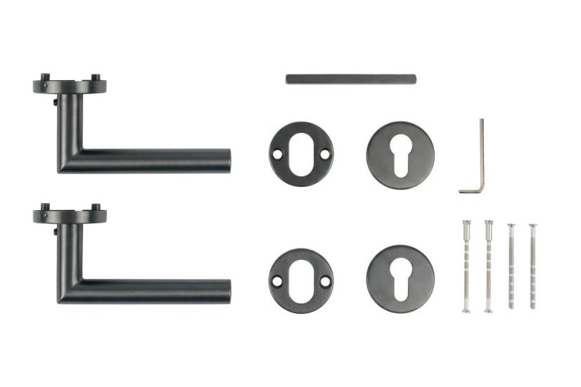 Kovanie METAL TUBE – sivé