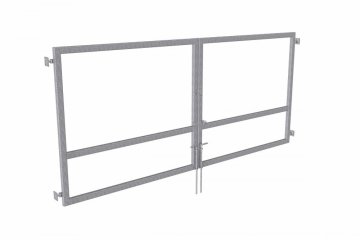 Dvoukřídlové vjezdové brány - Výška rámu brány: - 1500 mm