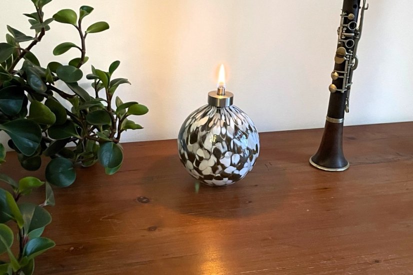 Olejová lampa - Krémová mocha