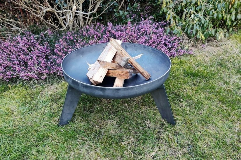 Přenosné kovové ohniště Ø 50 cm