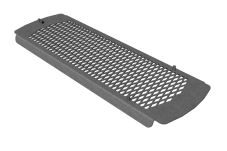 Vizualizace grilovacího roštu U