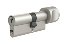 Cylindrická vložka FAB s gombíkom 30 + 60 mm