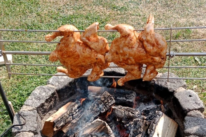 Gril na kuřata - foto od zákazníka