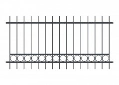 Kovové plotové pole PLP04
