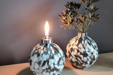 Olejová lampa SCUTI - Krémová mocha