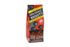 Grilovacie brikety - 2,5 kg