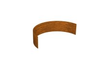 Kruhový obrubník CORTEN Ø60 cm