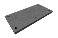 Kovová plotna 100x200x10 mm