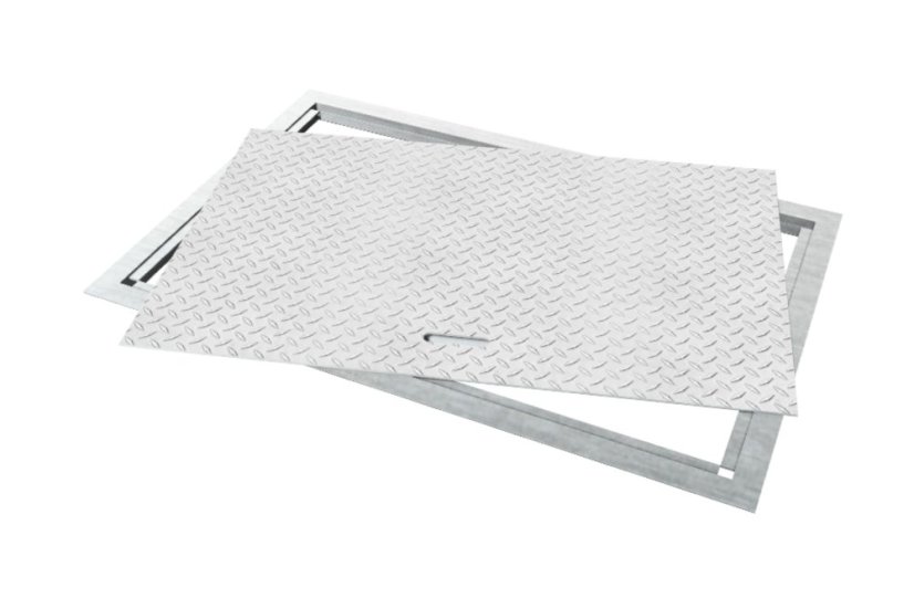 Nerezový poklop – vizualizácia