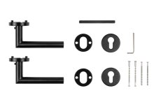 Kovanie METAL TUBE – čierne
