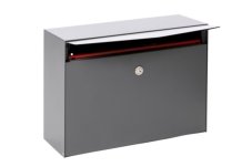 Poštovní schránka MEFA Letter - Čedičově šedá
