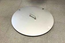 Nerezové veko na ohnisko