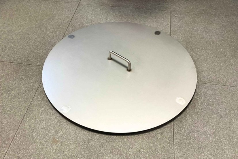 Nerezové veko na ohnisko