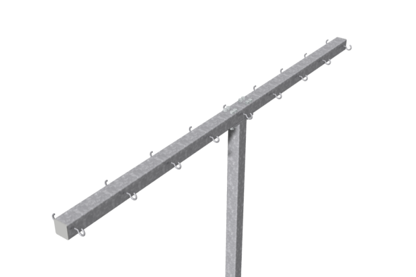 Oboustranný venkovní sušák T Oboustranný venkovní sušák T