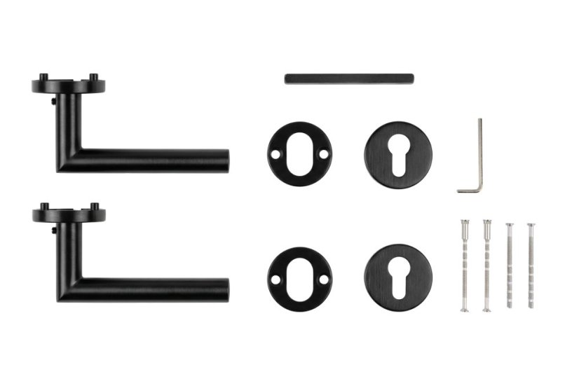 Kovanie METAL TUBE – čierne