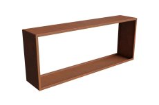 Modulový systém FLEXORA 800 × 2000 mm – dřevník, záhon a květináč