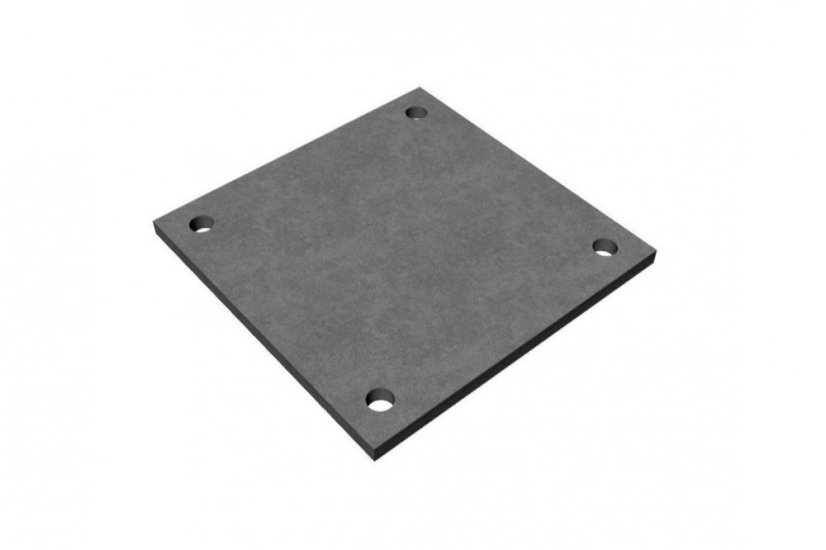 Oceľová platňa 200x200x10 mm