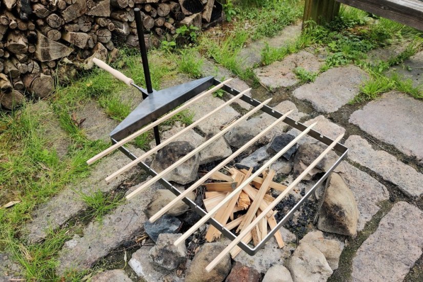 Gril na šašlik, špízy a ryby