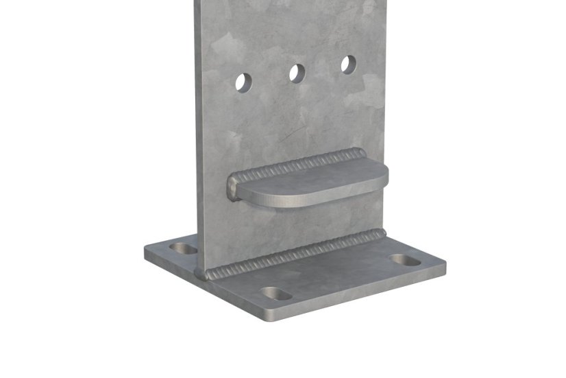 Kotevní patka na beton – detail