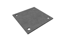 Kovová platňa 180x180x5 mm