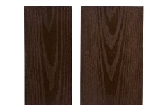 Porovnanie plotoviek WOODCORE (vľavo 90×11 mm, vpravo 120×11 mm)