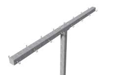 Oboustranný venkovní sušák T