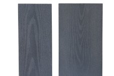 Porovnání plotovek WOODCORE (vlevo 90×11 mm, vpravo 120×11 mm)