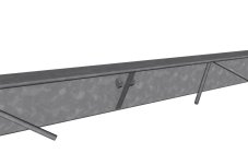 Záťažová ukončovacia lišta 1,5 m