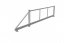 Samonosná posuvná brána š. 350 - 400 cm x v. 120 cm - Dojezdový sloupek brány: ✔ Bez dojezdového sloupku