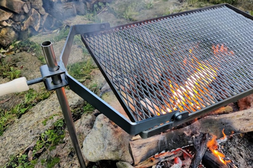 Skládací grilovací rošt 600x400 mm