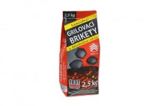 Grilovací brikety - 2,5 kg