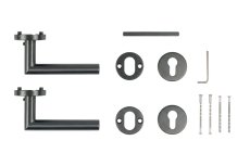 Kovanie METAL TUBE – sivé