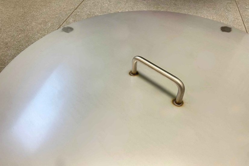 Nerezové veko na ohnisko