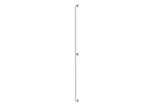 Konzole pro montáž pletiva v. 150 cm Konzole pro montáž pletiva v. 150 cm