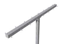 Obojstranný vonkajší sušiak T