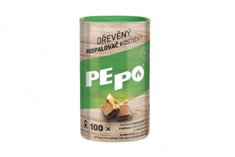 PE-PO dřevěný podpalovač