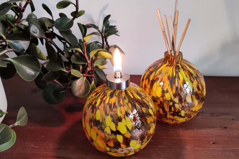 Olejová lampa a difuzér