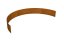 Kruhový obrubník CORTEN Ø120 cm