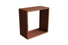 Modulový systém FLEXORA 800 × 800 mm – dřevník, záhon a květináč