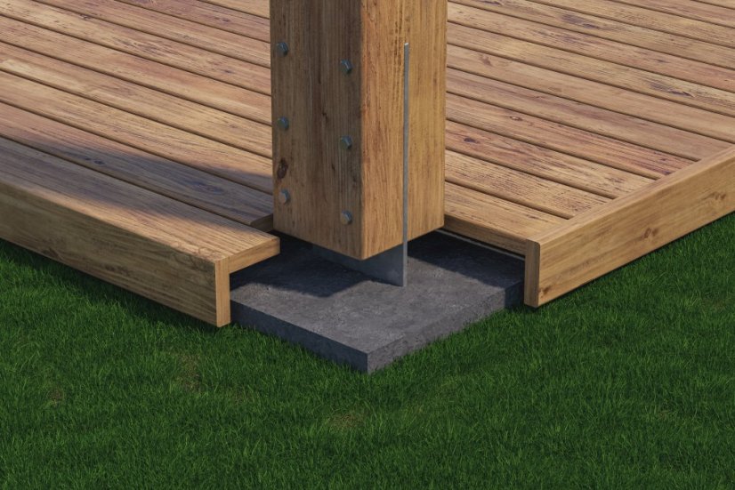 Kotviaca pätka do betónu – terén