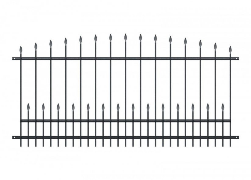 Kovové plotové pole PLP31