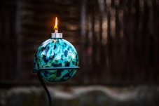Lampa SCUTI so zápichom do zeme