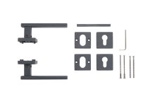 Kovanie METAL CUBE – sivé