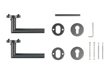 Kovanie METAL TUBE – sivé